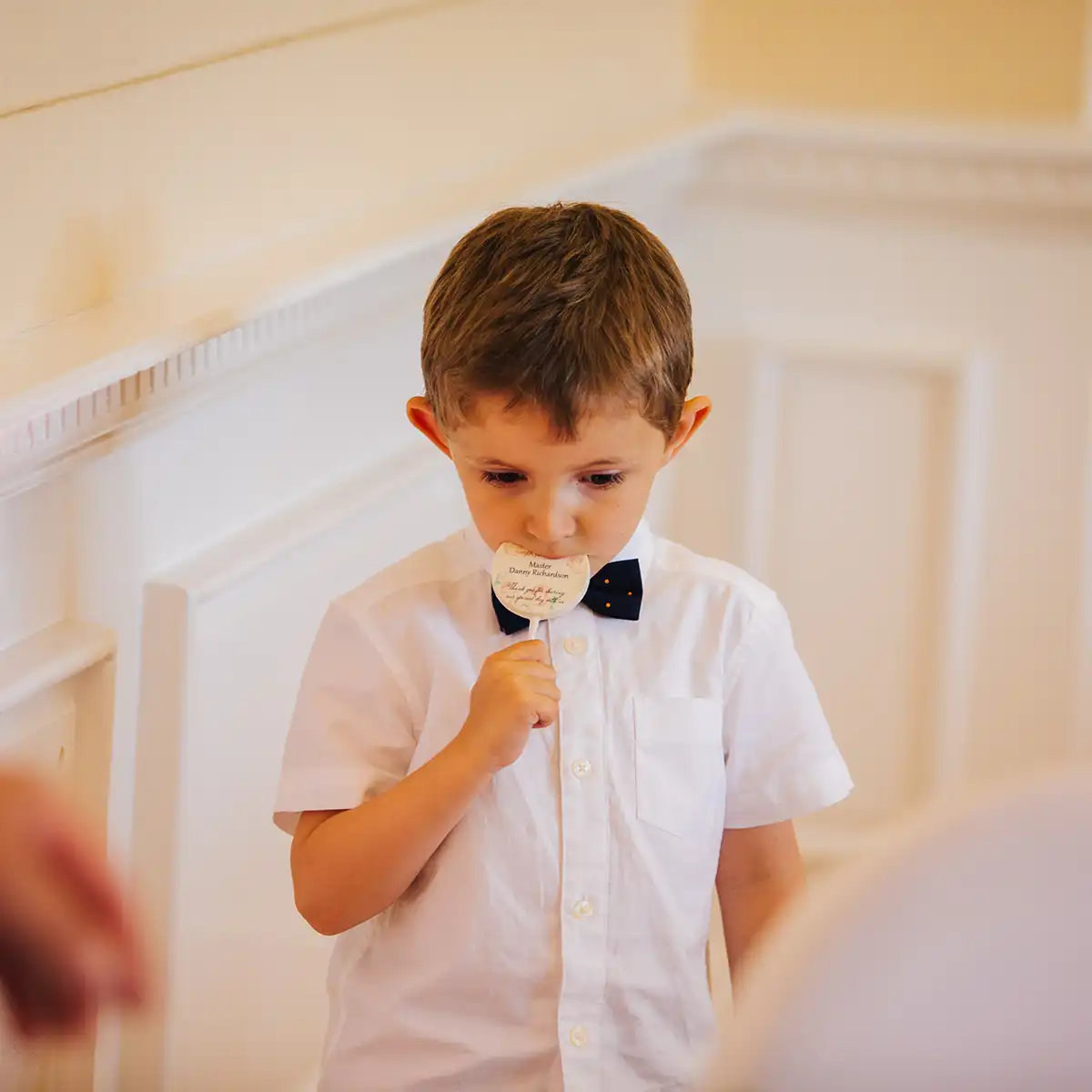 printed wedding chocolates
