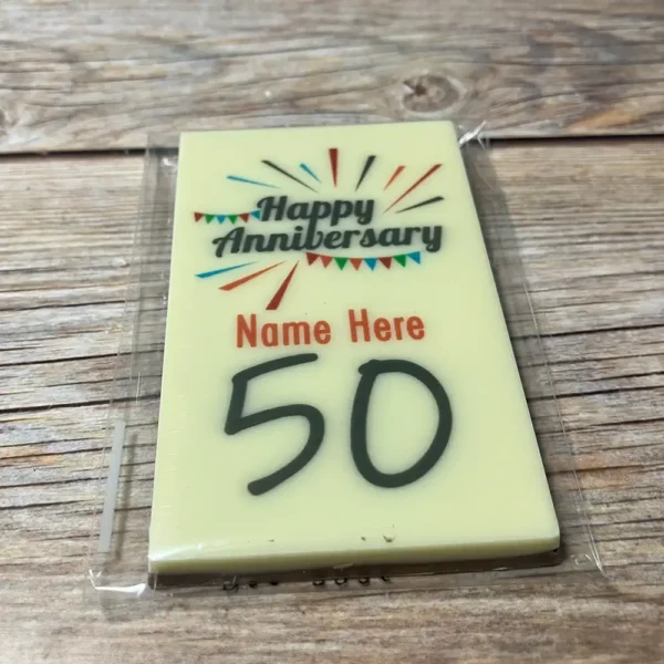 Chocolate Gift Card - Happy Anniversary - Image 3