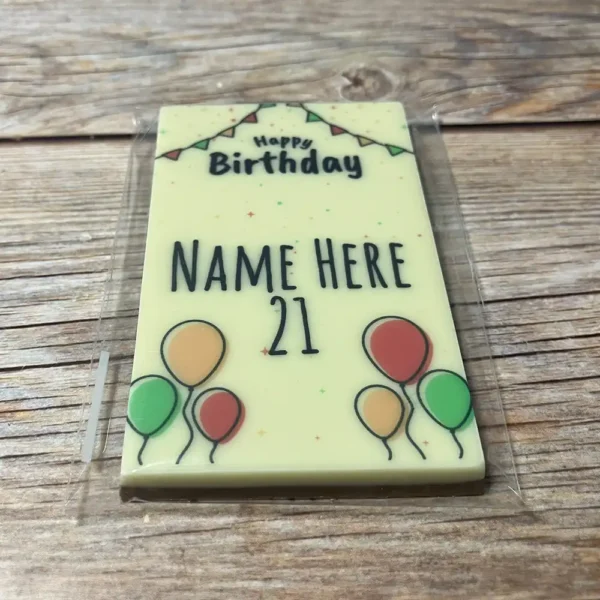 Chocolate Gift Card - Happy Birthday - Image 3