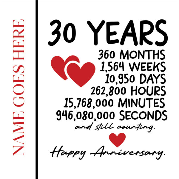 Square Chocolate Bar – Happy Anniversary - Image 3