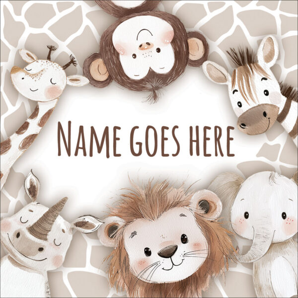 Square Chocolate Bar - Baby Shower - Image 2