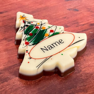 Personalised Chocolate Christmas Tree